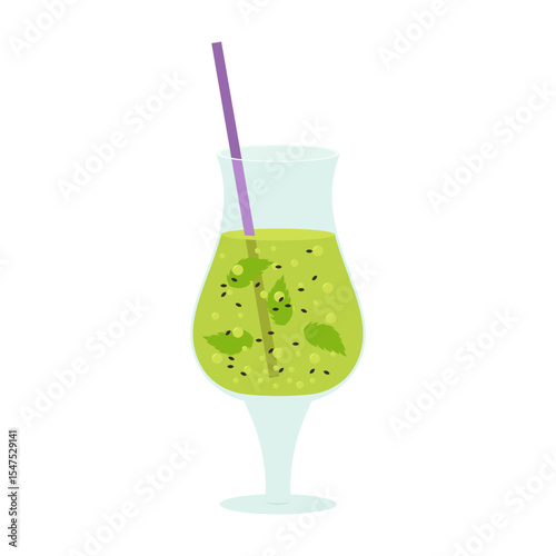 Colorful refreshing drinks with fruit and ice in different glasses. Summer cold drinks