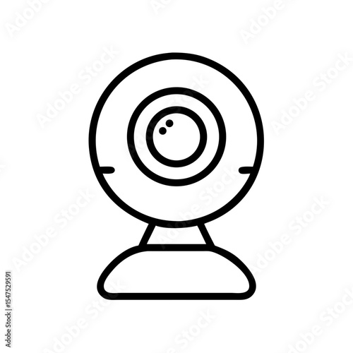 Webcam icon vector illustration