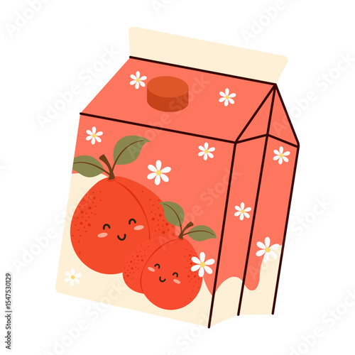 Various juice and bubble tea drinks in glass, bottle, can, and carton packaging. Summer cold drinks