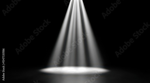 Spotlight illuminates dark stage (9)