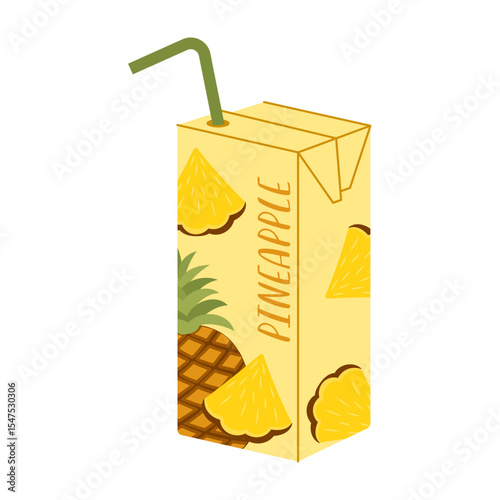 Colorful summer cold drink cartons and bottles with different fruit flavors