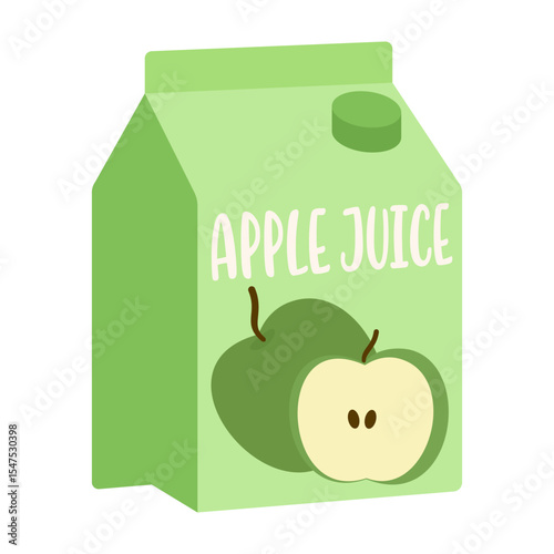 Colorful summer cold drink cartons and bottles with different fruit flavors