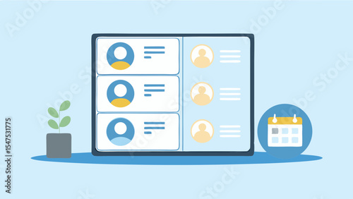 Investment Balance Dollar Coins Market Trends and Financial Growth on Scales for Business Success