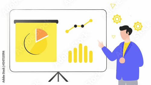 Presenting Data Insights Graphs Charts Analytics Presentation for Business Strategy Growth and