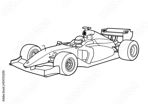 race car coloring book
