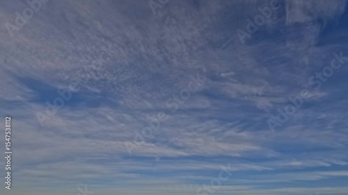 cute timelapse of the sky of light clouds - natural background