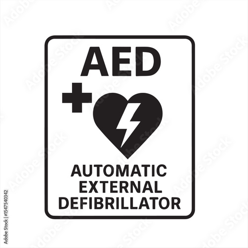 AED sign