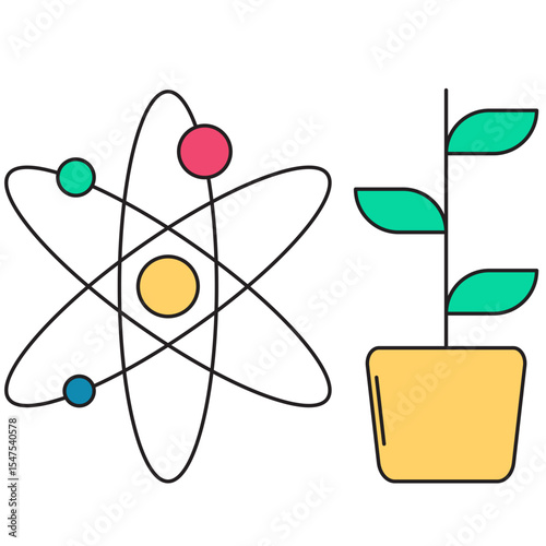 Science Flat Icon