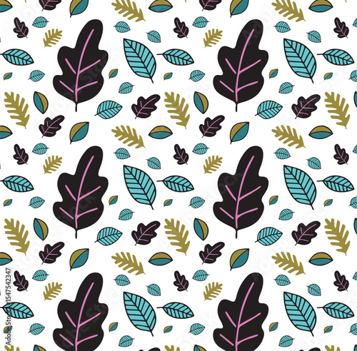 Seamless Leaf Pattern