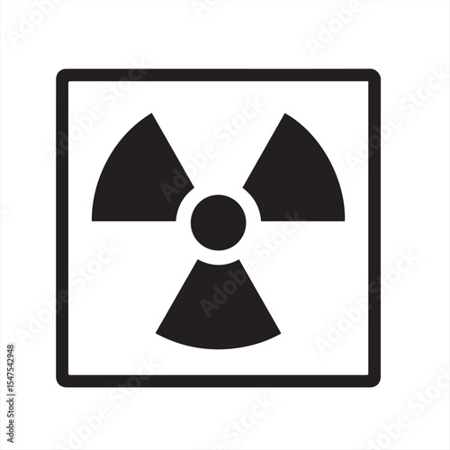 radiation warning sign