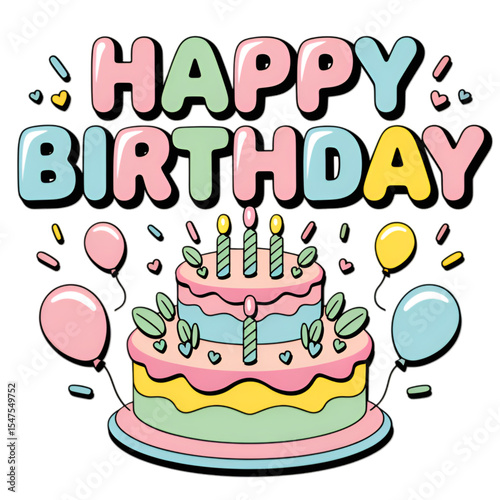 happy birthday cake