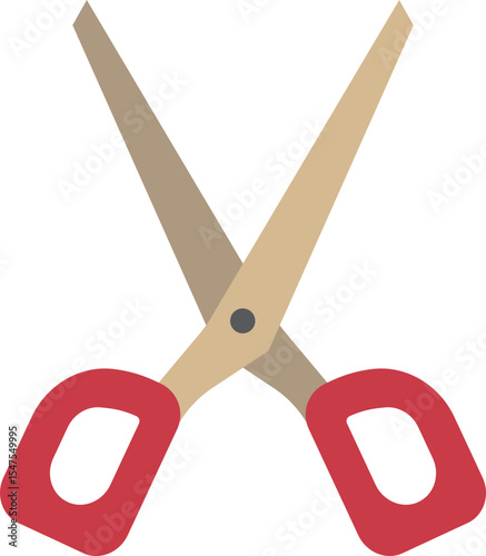 scissors cutting icon