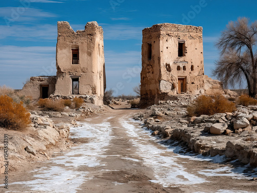 The ancient ruins of Old Ur...