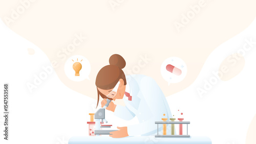 Medical Illustration – Healthcare Services and Clinical Treatment Concept
