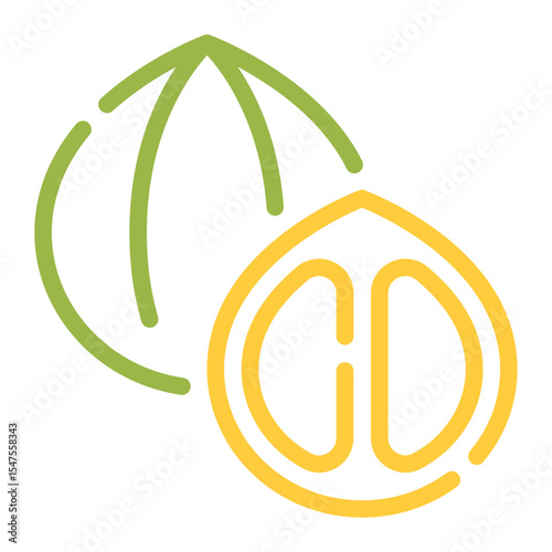 Keluwak Fruit Illustration