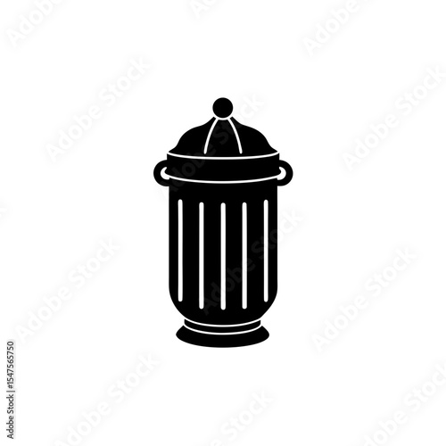vector trash can icon