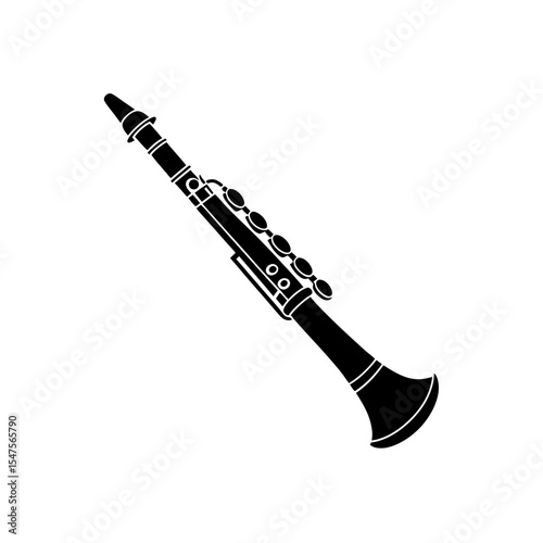 trumpet isolated on white