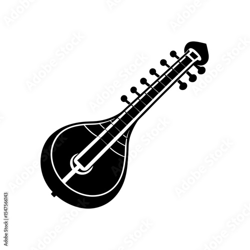 electric guitar isolated on white