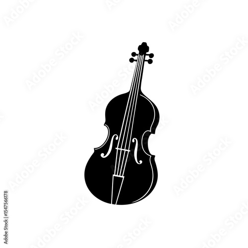 violin isolated on white background