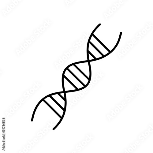 dna-strand-icon-on-white-background