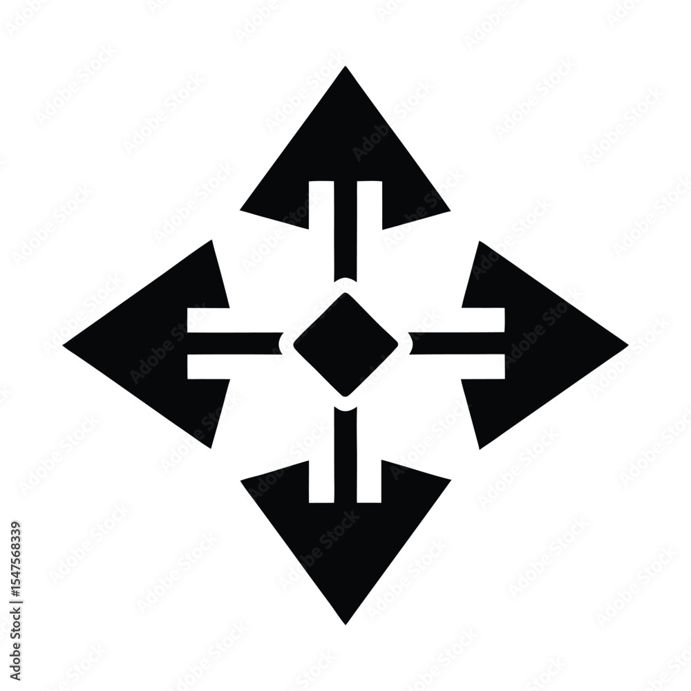 Geometric Arrow Icon Set  Directional Navigation Vectors with Unique Shape Variants for UI and Infographics, arrow, icon set, vector, navigation, eps, trendy vector eps