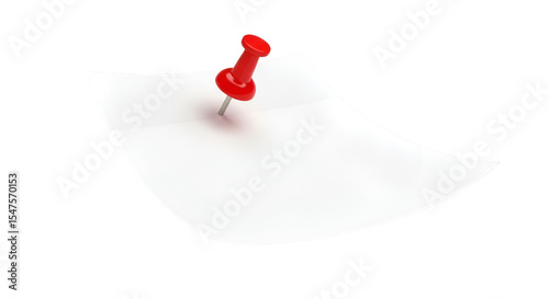 note pinned by a red push pin