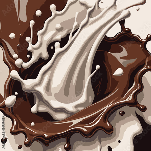 Melted Milk Chocolate