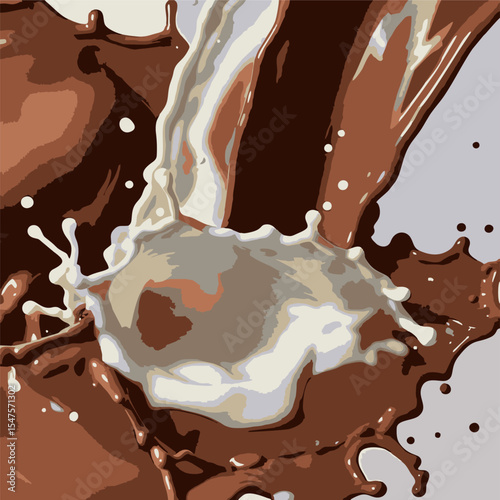 Melted Milk Chocolate