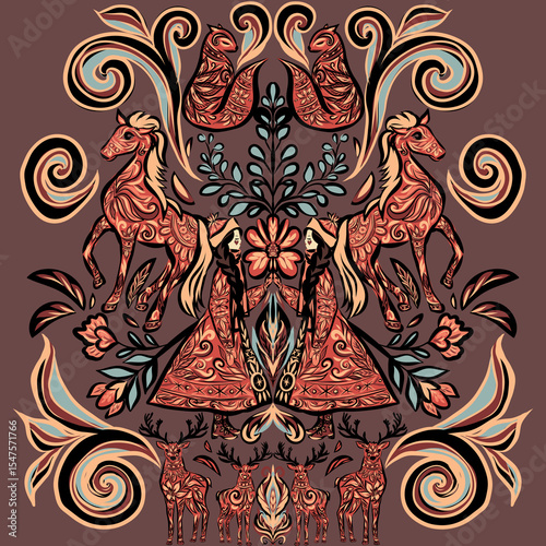 very bright colorful holiday pictures
