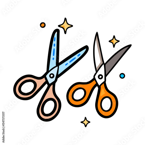 scissors vector illustration