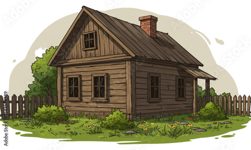 house in the woods