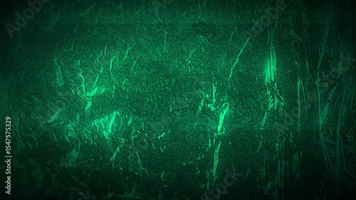 Cinematic Green Countdown Footage for Trailers or Promos