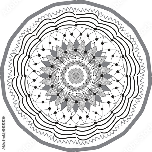 round ornamental round ornament