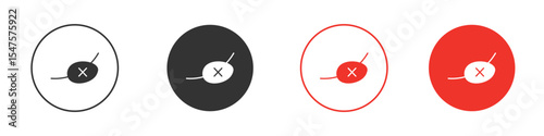 Pirate eye patch icon