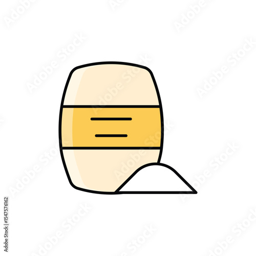 Cement  Icon vector