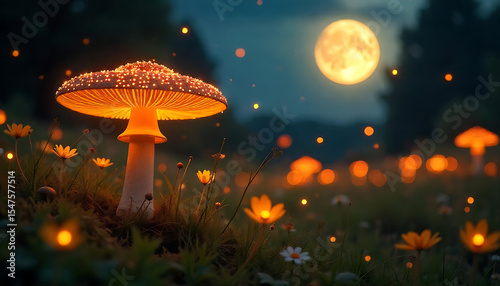 Enchanted Mushroom Night