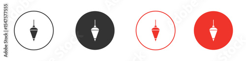Plumb bob icon