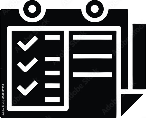 planning vector icon.eps