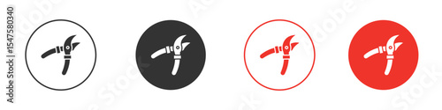 Pruning shears icon