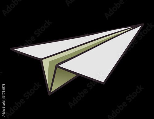 Simple Flight Concept Journey Illustration