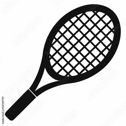 tennis racket and ball