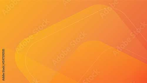 Vibrant abstract orange background with smooth gradients and dynamic shapes.