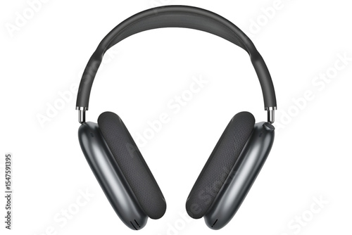 Wallpaper Mural A pair of sleek, modern over-ear headphones designed for immersive audio experiences. Torontodigital.ca