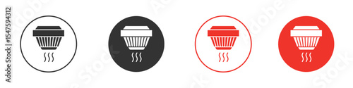 Smoke detector icon
