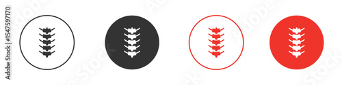Spinal column icon