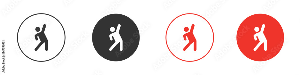 Fototapeta premium Stretching icon design, logo, app, UI. Vector illustration, EPS