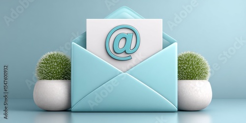 A follow-up email being sent to confirm client satisfaction with recent work