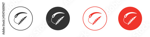 Suture icon design, logo, app, UI. Vector illustration, EPS