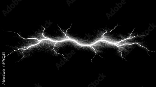 Electric Discharge: Abstract Lightning