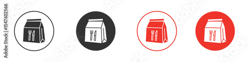 Take away icon design, logo, app, UI. Vector illustration, EPS